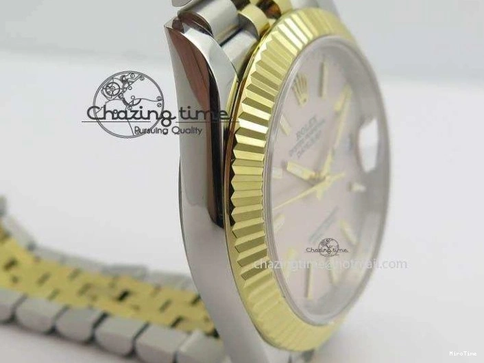 MiroTime 0223 DateJust II 41mm SS YG BP Maker Best Edition Silver Dial On New Version Jubilee Bracelet A Functional 3600